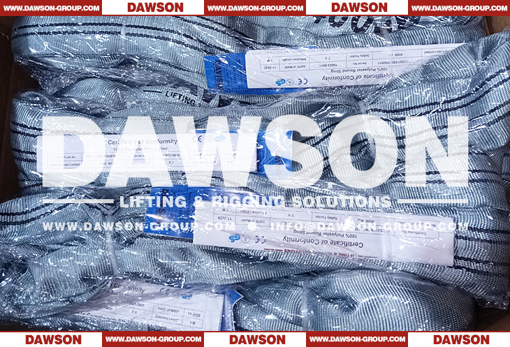 WLL 4T Polyester Round Slings - Dawson Group Ltd. - China Manufacturer, Supplier