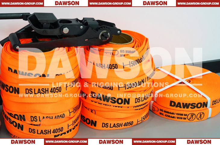 32MM-50MM Polyester Woven Cord Lash Strapping, One Way Lashing Systems - Dawson Group Ltd. - China Manufacturer, Supplier