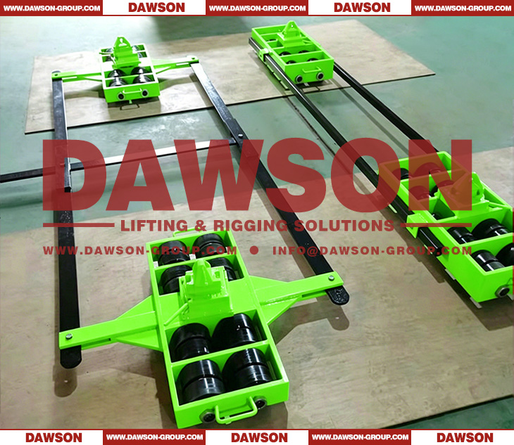 DAWSON Container Load and Moving Skates with Rollers, Container Transport Roller Skates, ISO Container Dollies - Dawson Group Ltd. - China Manufacturer, Supplier