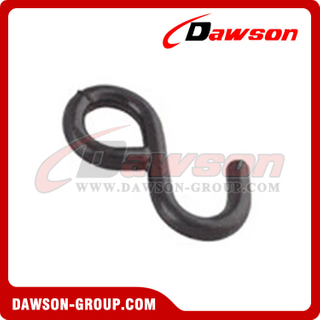 WHS2502 BS 800KG/1760LBS 1 inch Rubber Coated S Hook